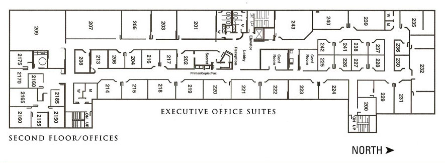 2nd Floor - Executive Office Suites